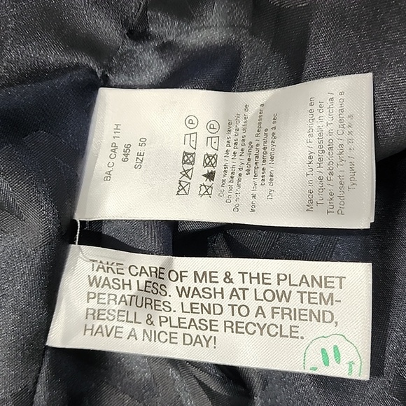 Ganni Striped Belted Blazer (SZ 50) - Picture 11 of 16